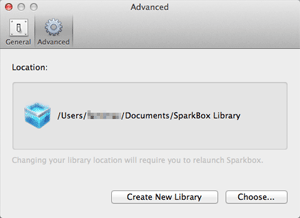 Sparkbox ライブラリ保存先選択（クリックで拡大）