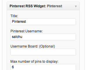 WordPress Pinterest RSS Widget（クリックで拡大）