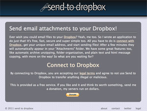 Send To Dropbox（クリックで拡大）